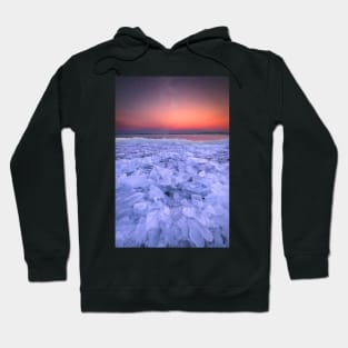 Ice landscape Hoodie